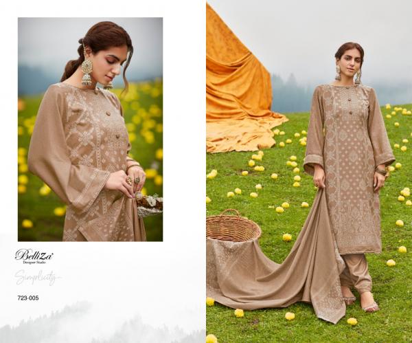 Belliza Kudrat Premium Woollen Dress Material Collection